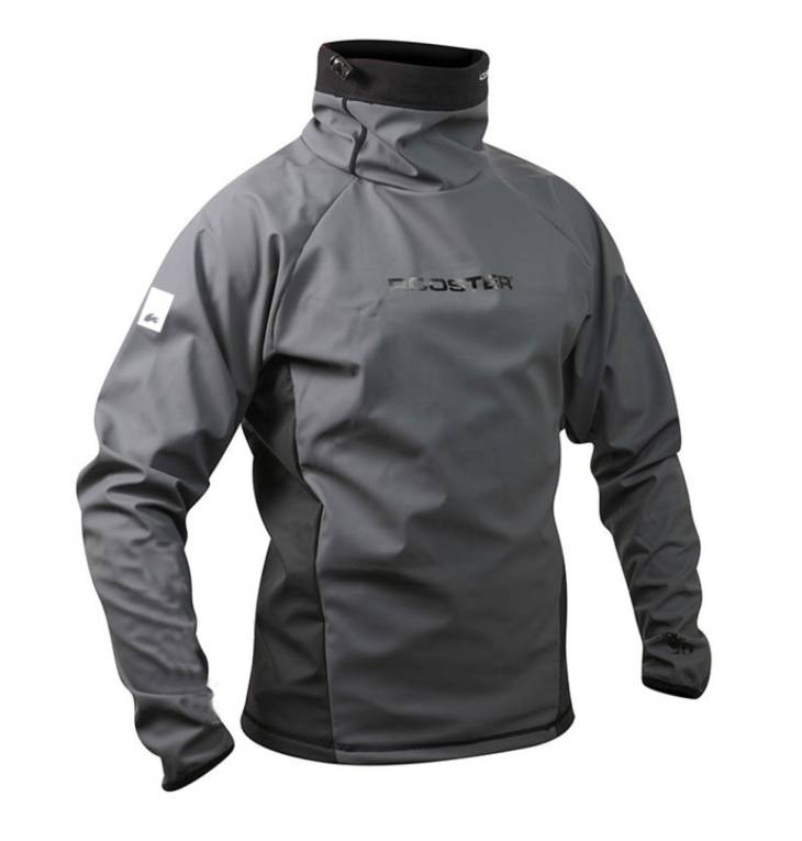 Rooster Classic Aquafleece Top   Unisex   Grey - Image 3