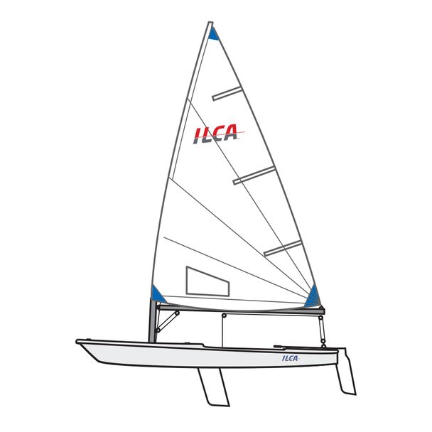 Ilca 6 Element 6 boat
