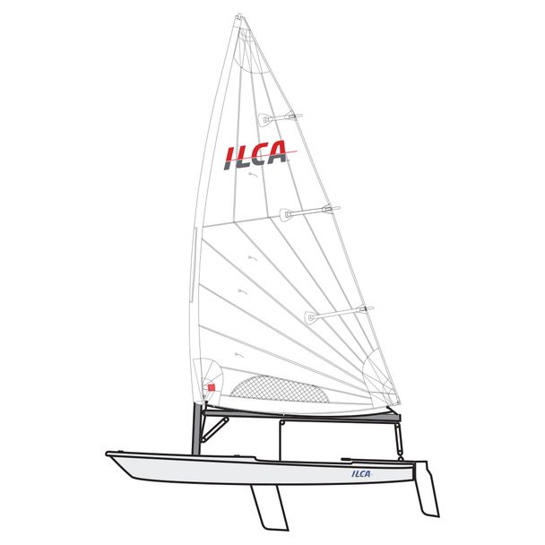 Ilca 7 Element 6 boat