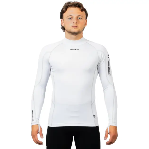 Mens UV Protection Long Sleeve Rash Vest